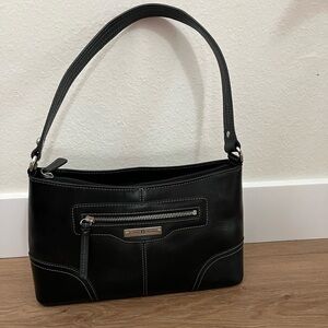 Etienne Aigner Black Leather Bag